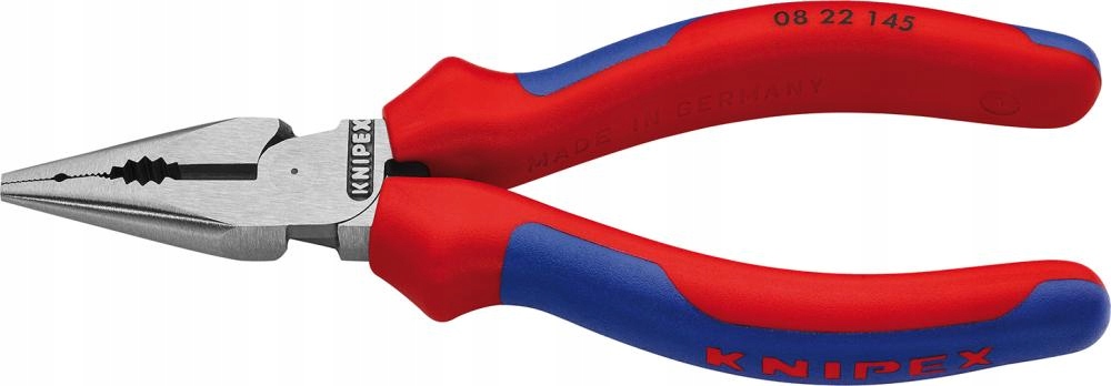 Univerzální kleště kombinačky s ostře zakončenými čelistmi 145 mm Knipex