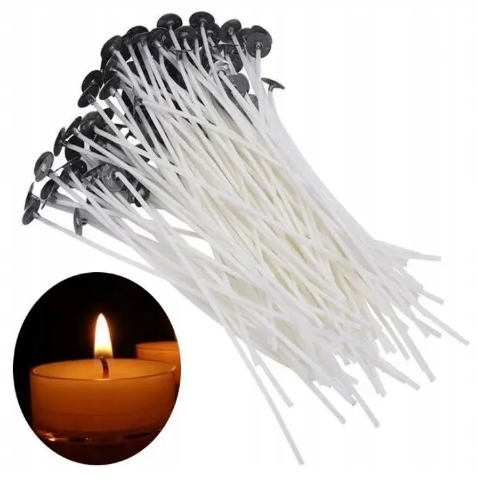 Knot na svíčku s plechem PC9, Délka 15cm 100ks