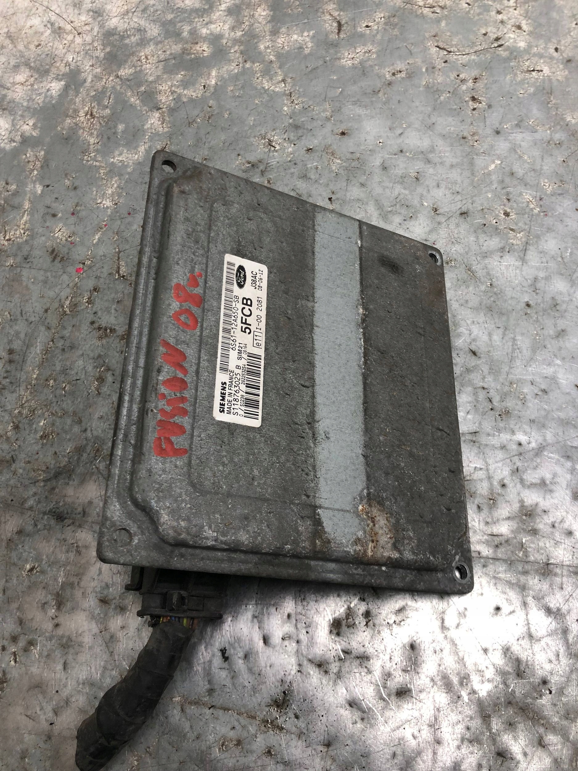 computer Motore 1.3 FORD FUSION 6S61-12A650-SB