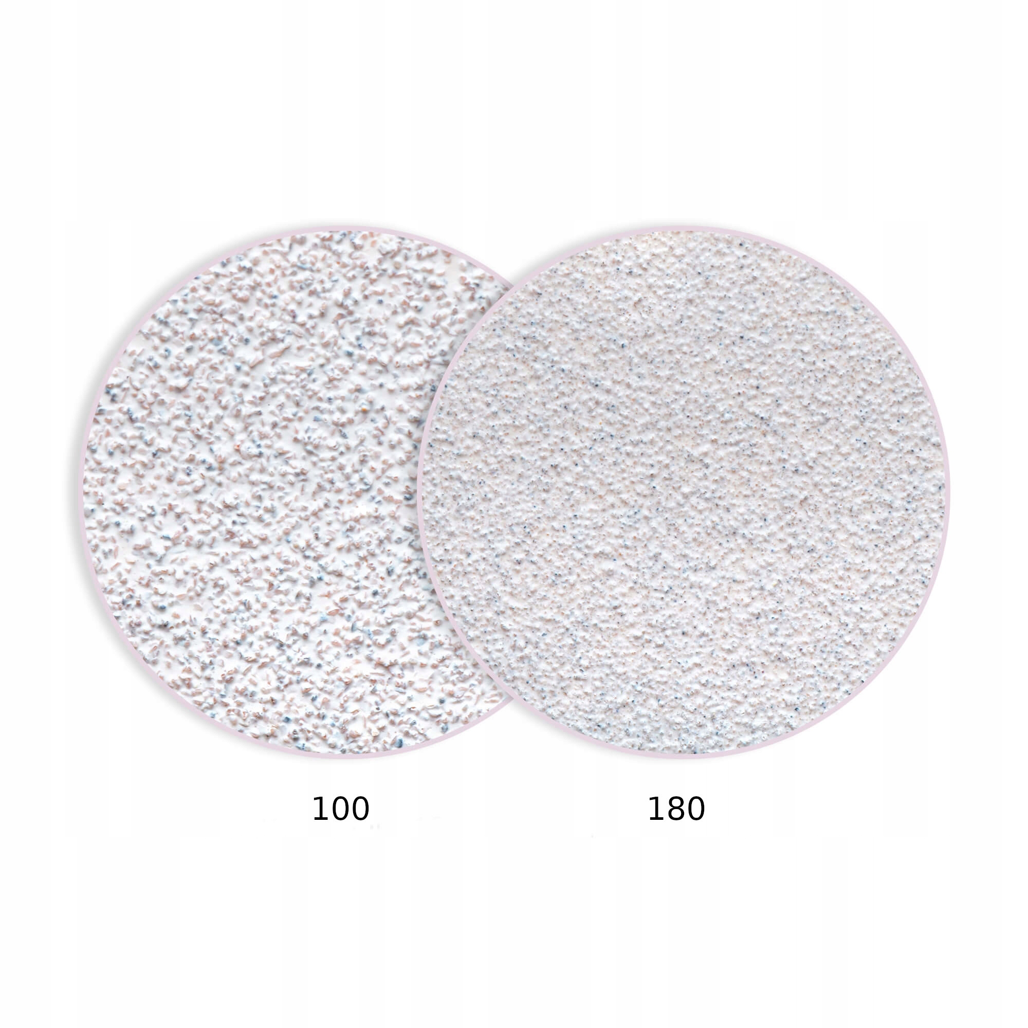 Pilnik do Paznokci Prosty 100/180 Standard Aba Gradacja (ziarnistość) 100/180