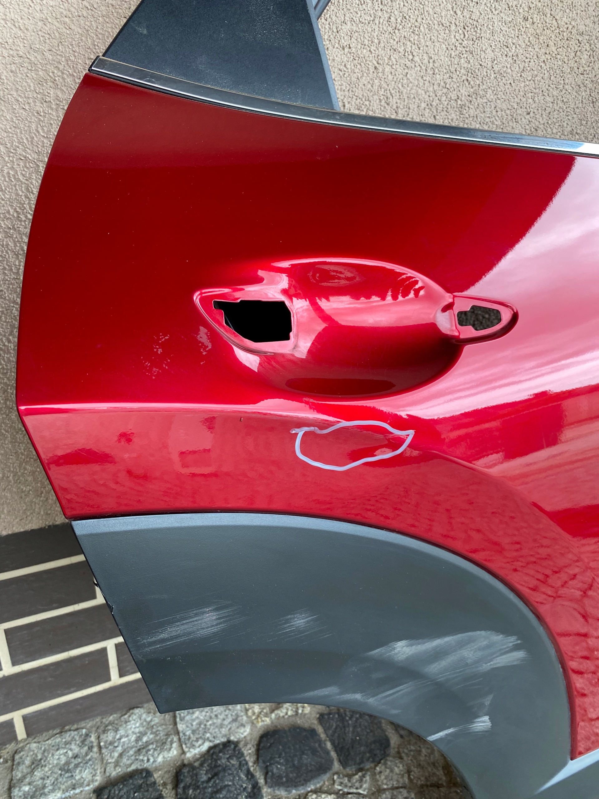 MAZDA CX30 DRZWI TYŁ TYLNE PRAWE Strona zabudowy tył - prawa