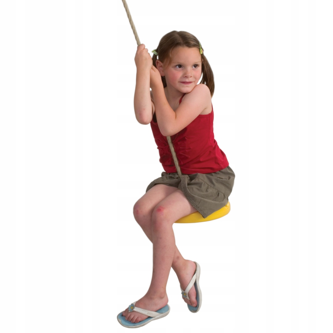 Siedzisko Deseczka do huśtawki - KWIATEK żółty Waga produktu z opakowaniem jednostkowym 0.6 kg