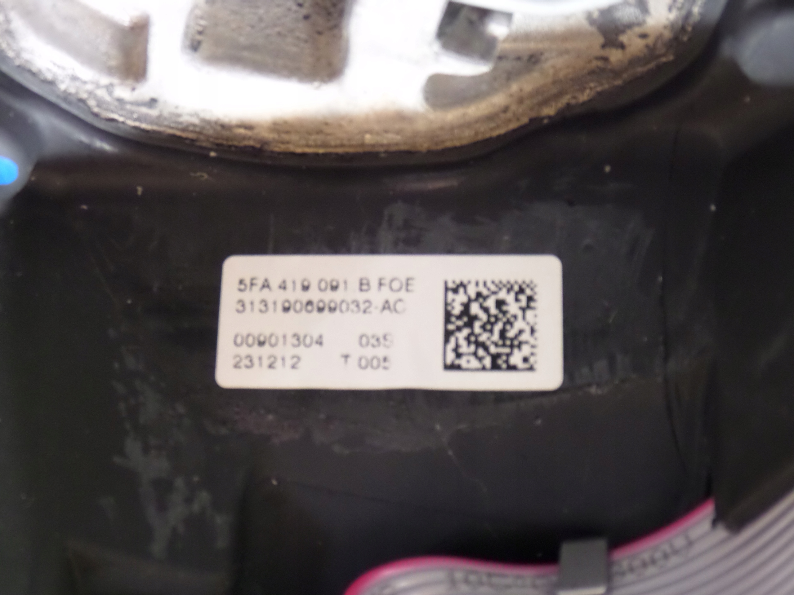 steering wheel, 5FA419091B leather black Cupra Seat