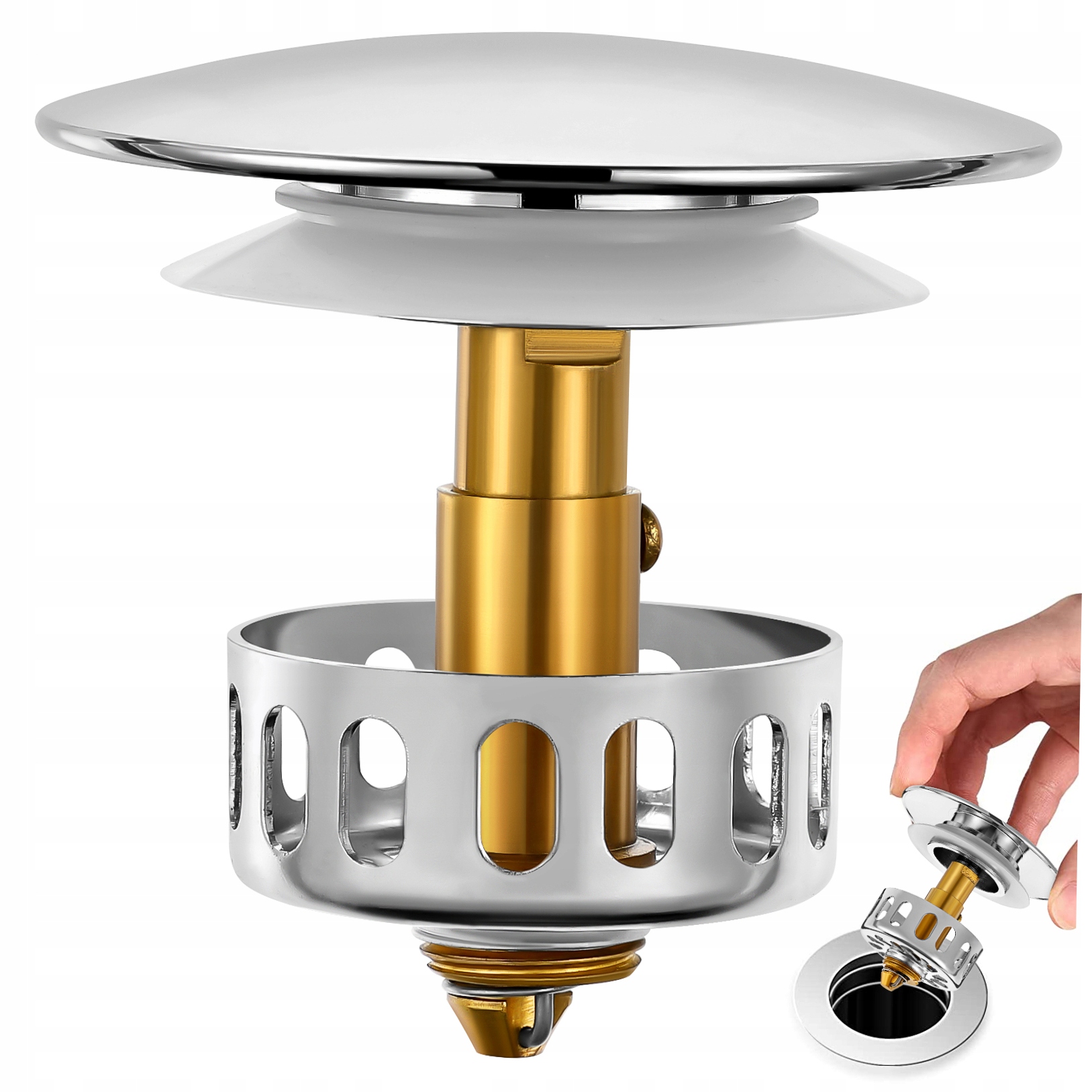 Filtr do zlewu Sitko Korek spustowy wanny