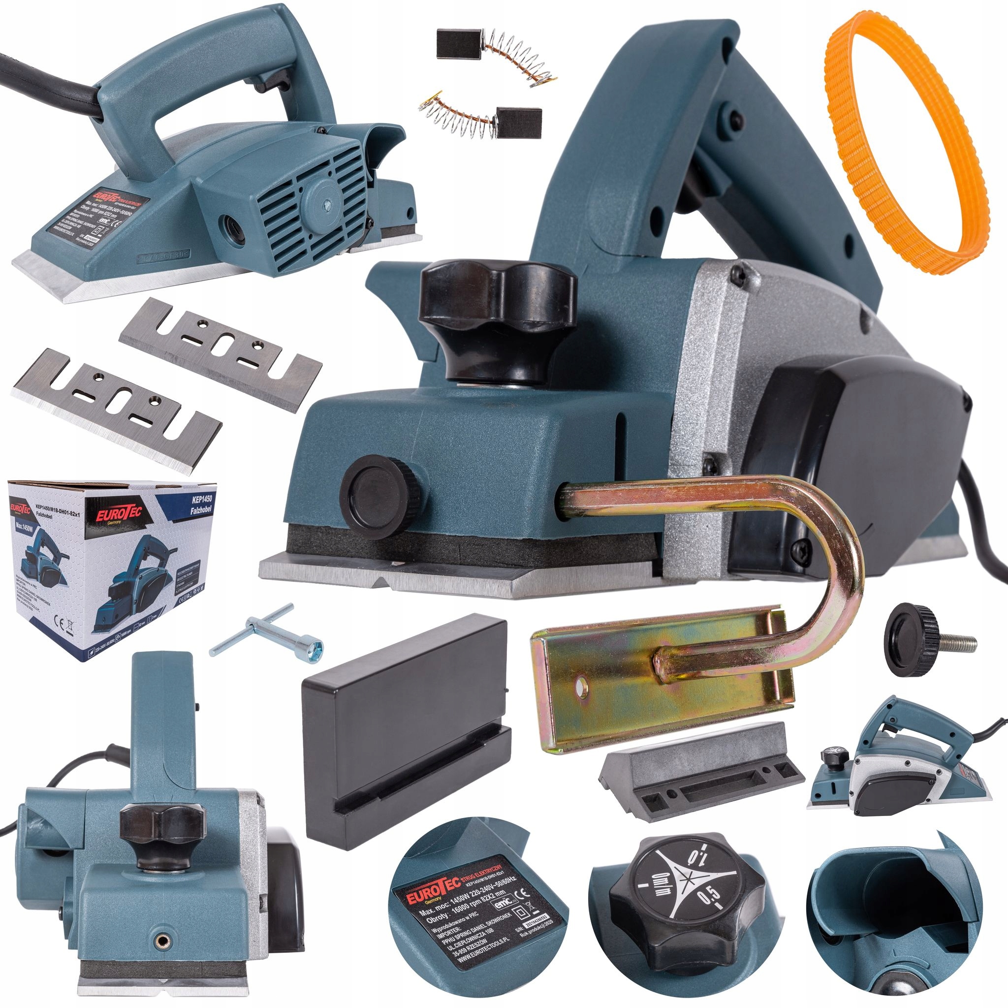 Elektrický Hoblík Na Dřevo Truhlářský Hoblovačka Nože Hoblík Sada