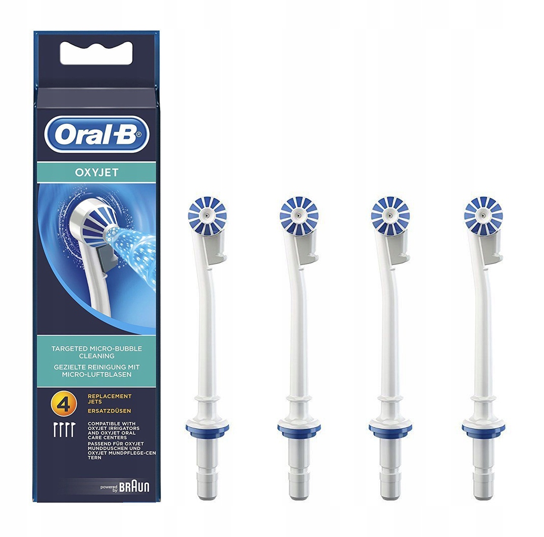 

4x Końcówki Dysze Do Irygatora Oral-b Oxyjet ED17