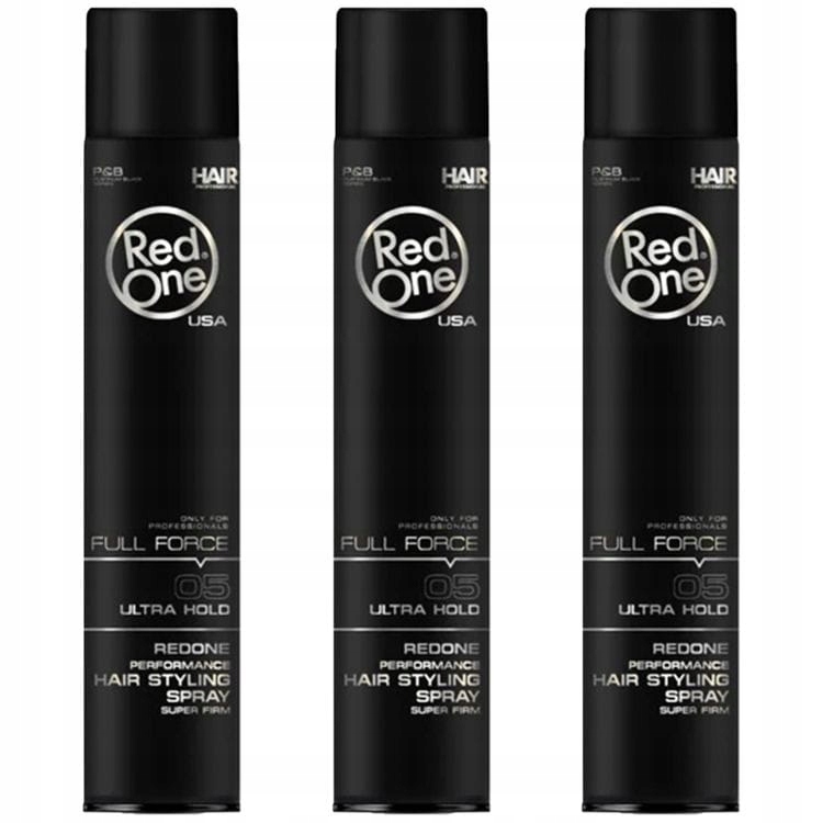 3X Redone Full Force Ultra Hold Silně Fixační Lak Na Vlasy 400 ML