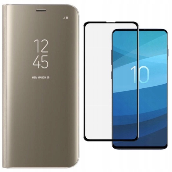 

Etui Clear View Cover Do Huawei P30 Pro Szkło 5D