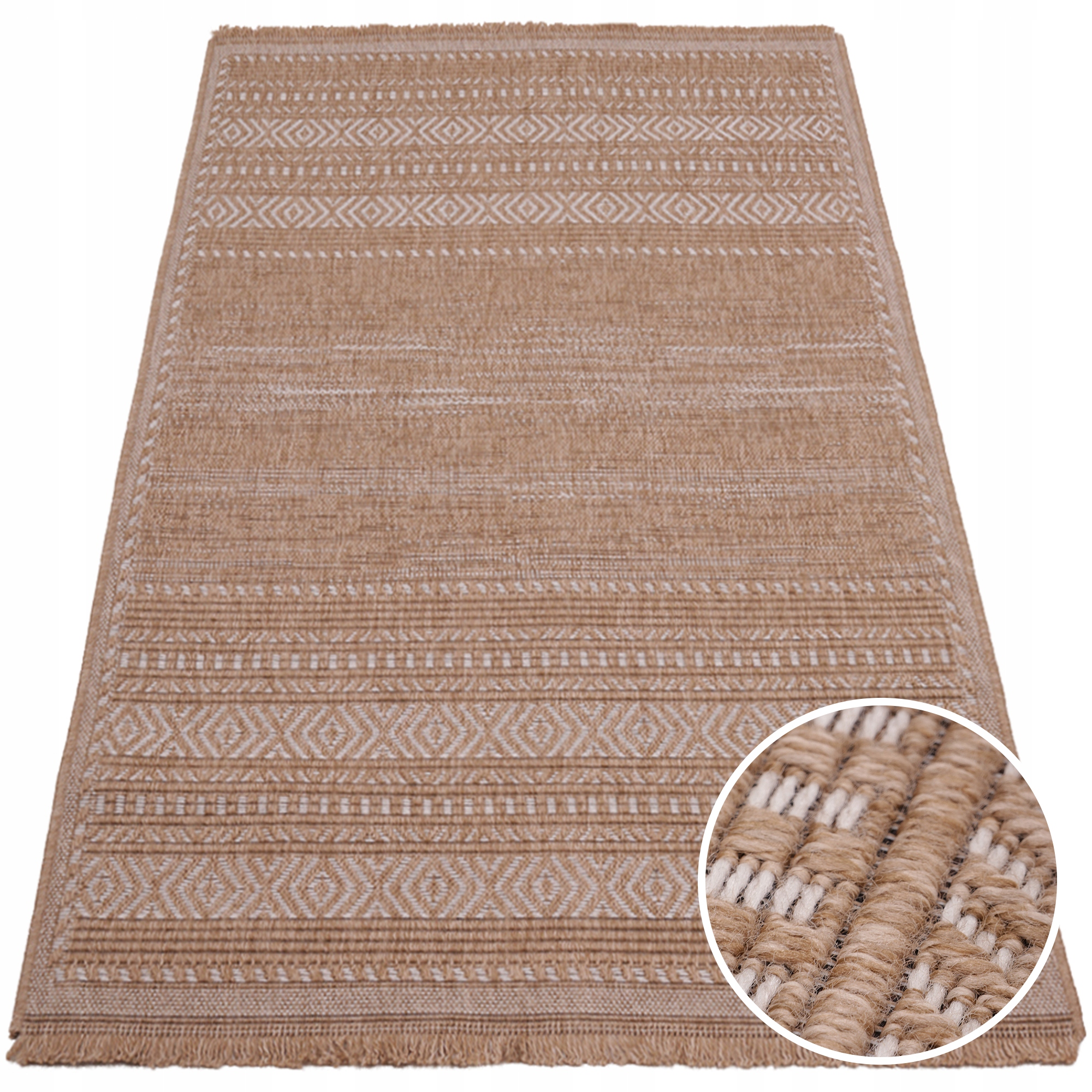 

Modny Dywan Tarasowy 120x170 Indiana Sznurkowy