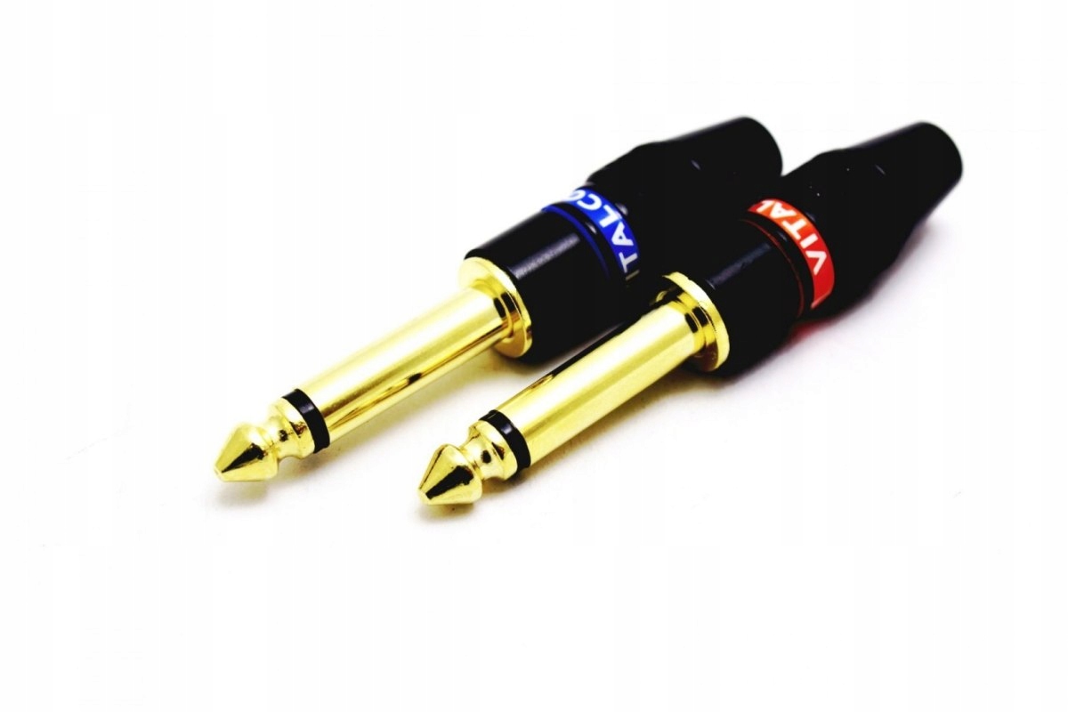 

Wtyk Jack 6,3 Mono Złoty Vitalco JW674 2 Sztuki