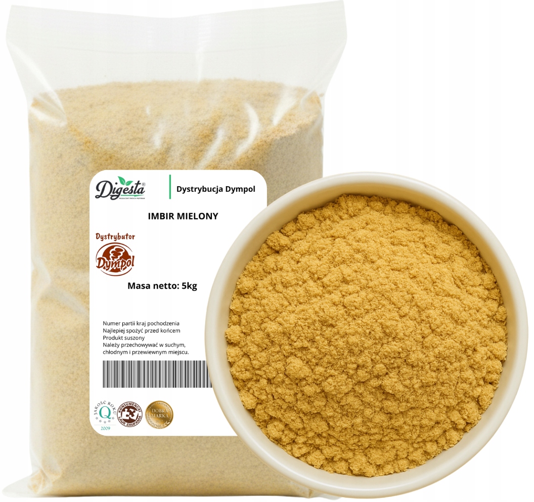 Zázvor Přírodní bez aromatických přísad Vysoká Kvalita 5 kg