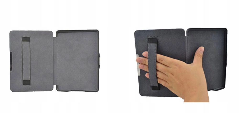 Etui Strap Case do Kindle Paperwhite 1/2/3 (Czarne) Model Texture Case