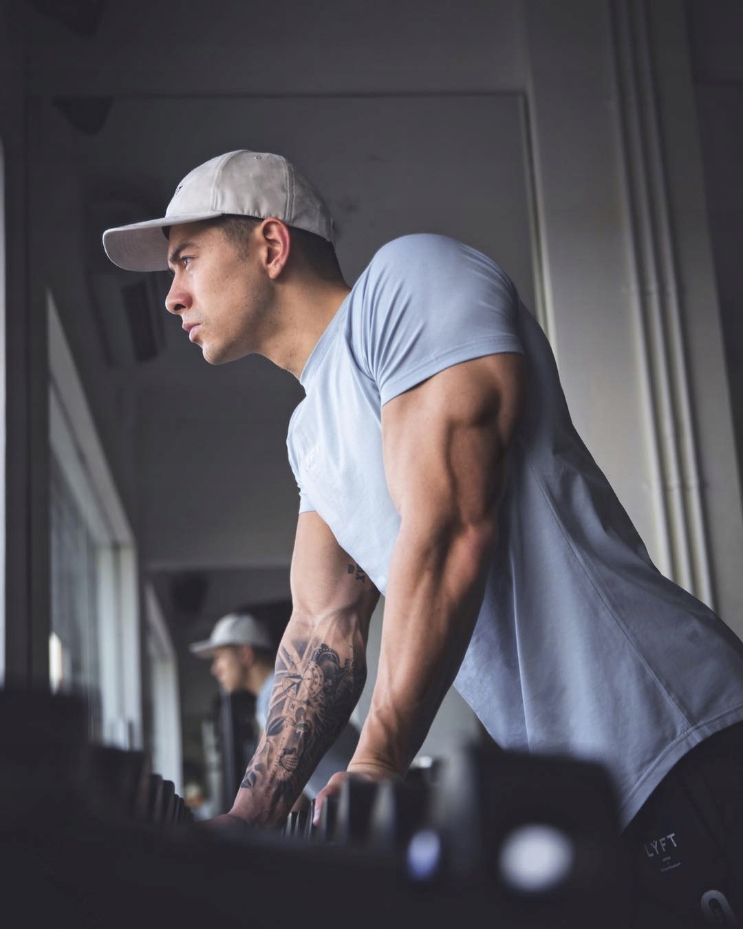 T-shirt LYFT KOSZULKA MĘSKA SIŁOWNIA GYM L Marka inna