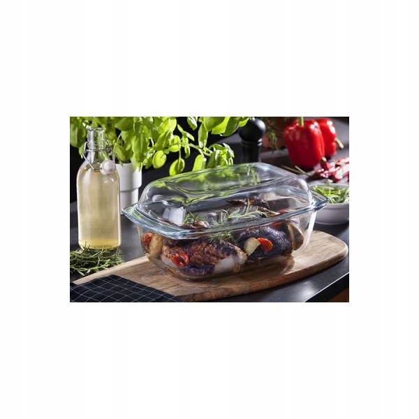 NACZYNIE ŻAROODPORNE DO PIECZENIA 5,8L TERMISIL SZ95 Materiał szkło