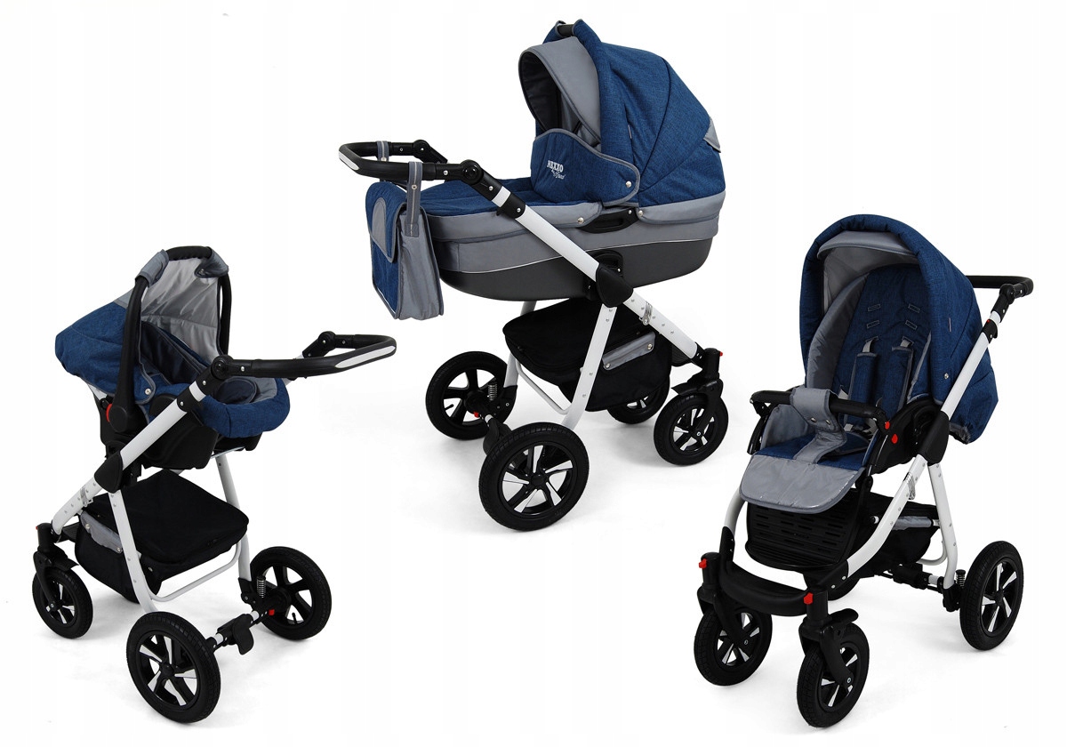 Коляска 3 в 1 NEXXO Многофункциональный ПЛАСТИКОВАЯ ЛЮЛЬКА