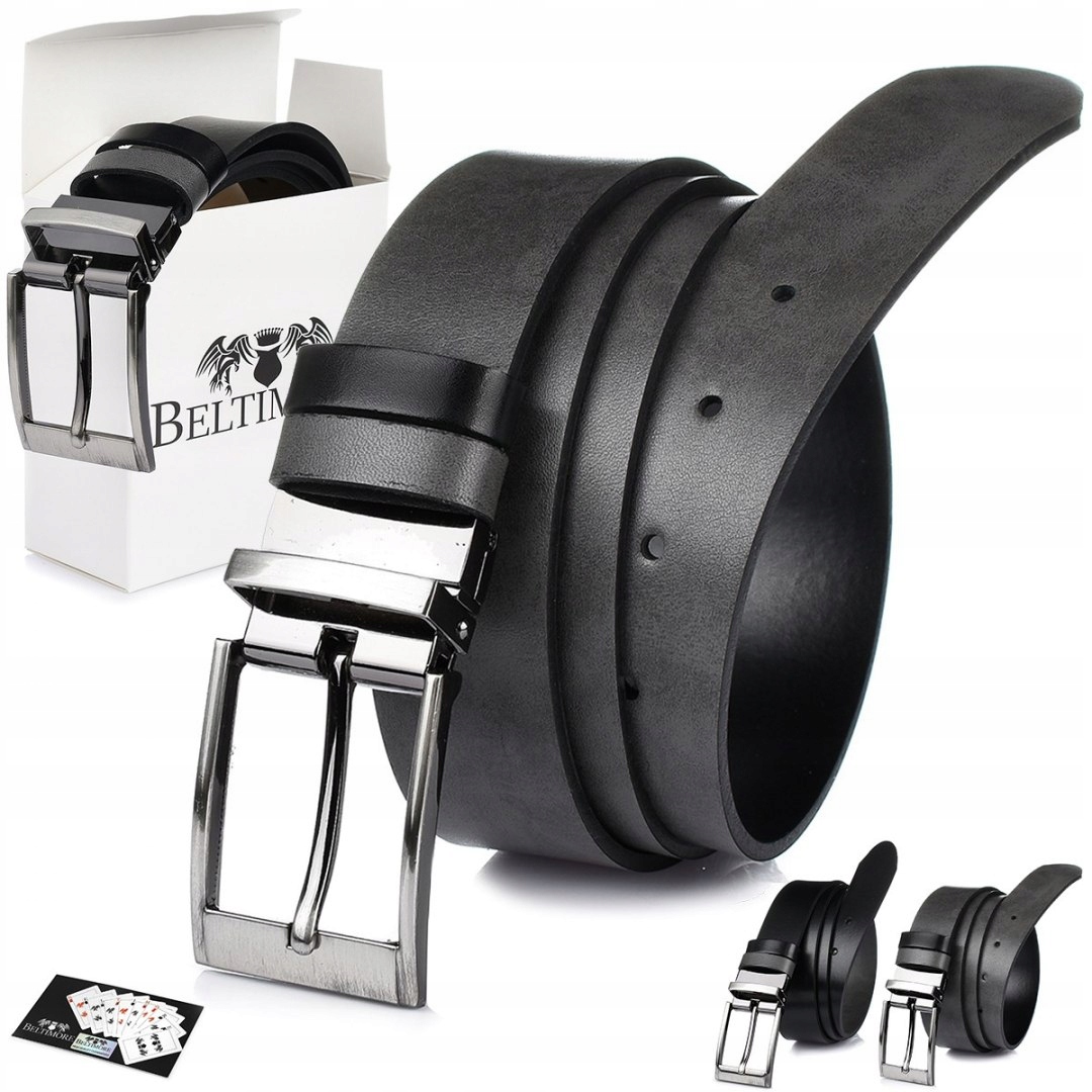 

Beltimore pasek męski skórzany dwustronny