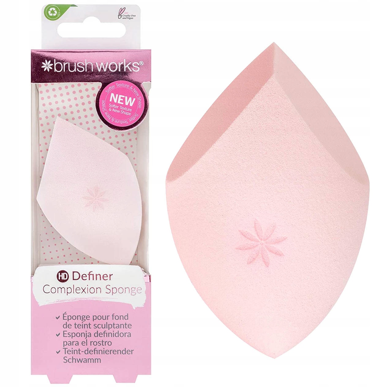

Brushworks Hd Gąbka Do Makijażu Blender Make Up