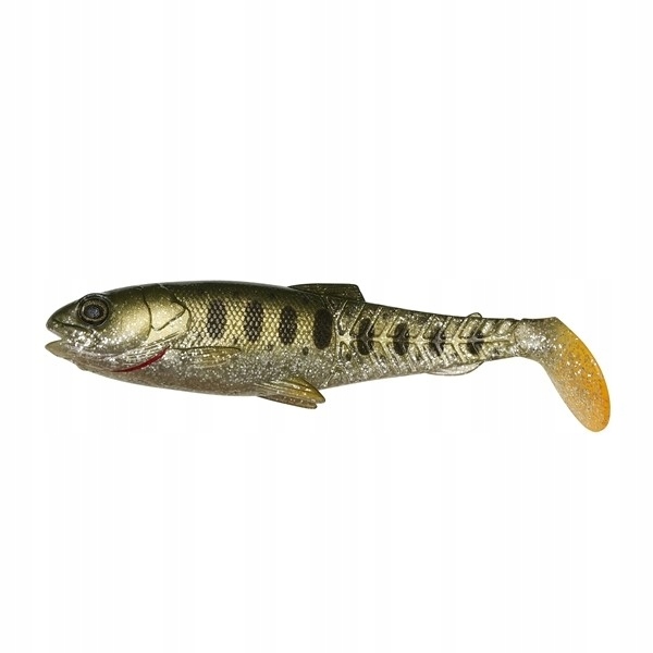 Sg Craft Cannibal Paddletail 6,5cm Olive Silver Sm