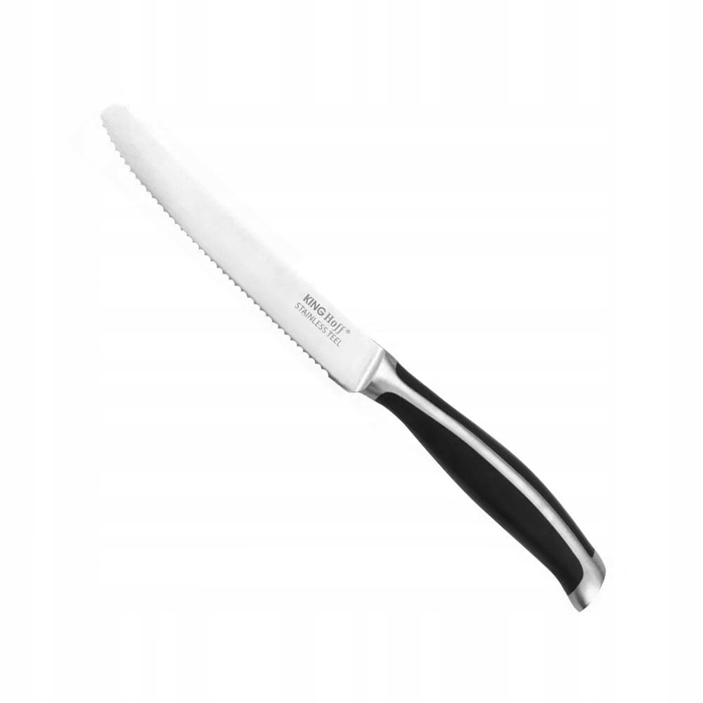 

Stalowy Nóż Kuchenny Z Ząbkami 12CM Kinghoff 1703