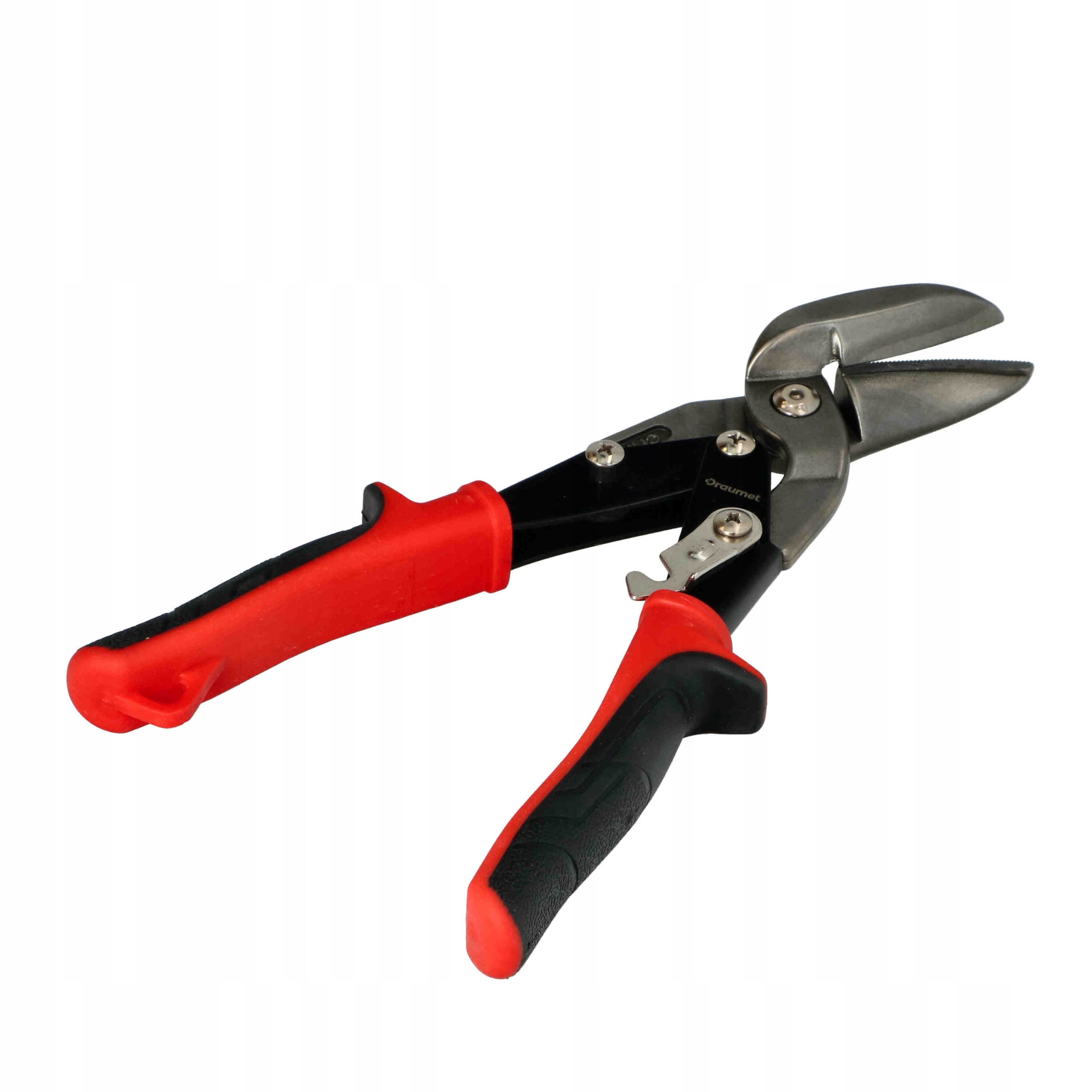 DRAUMET NOŻYCE DO BLACHY LEWE 250mm ODGIĘTE HRC Maksymalna grubość cięcia 1.5 mm