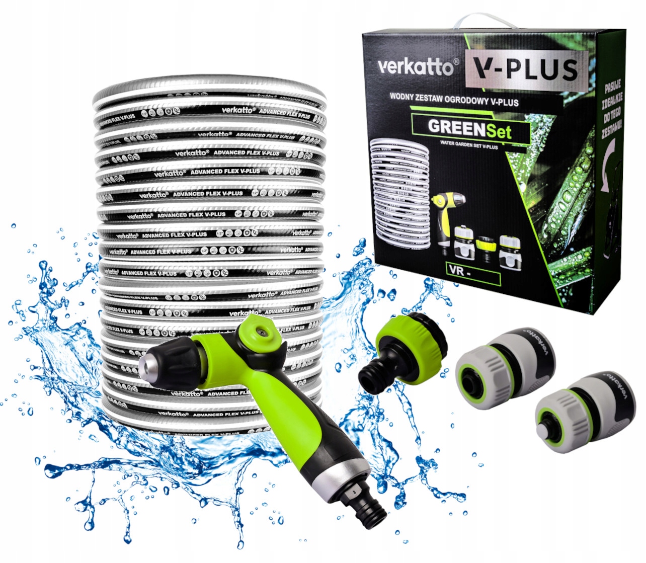 Vodná Záhradná Súprava V-plus 1/2" 30 m GREENSet