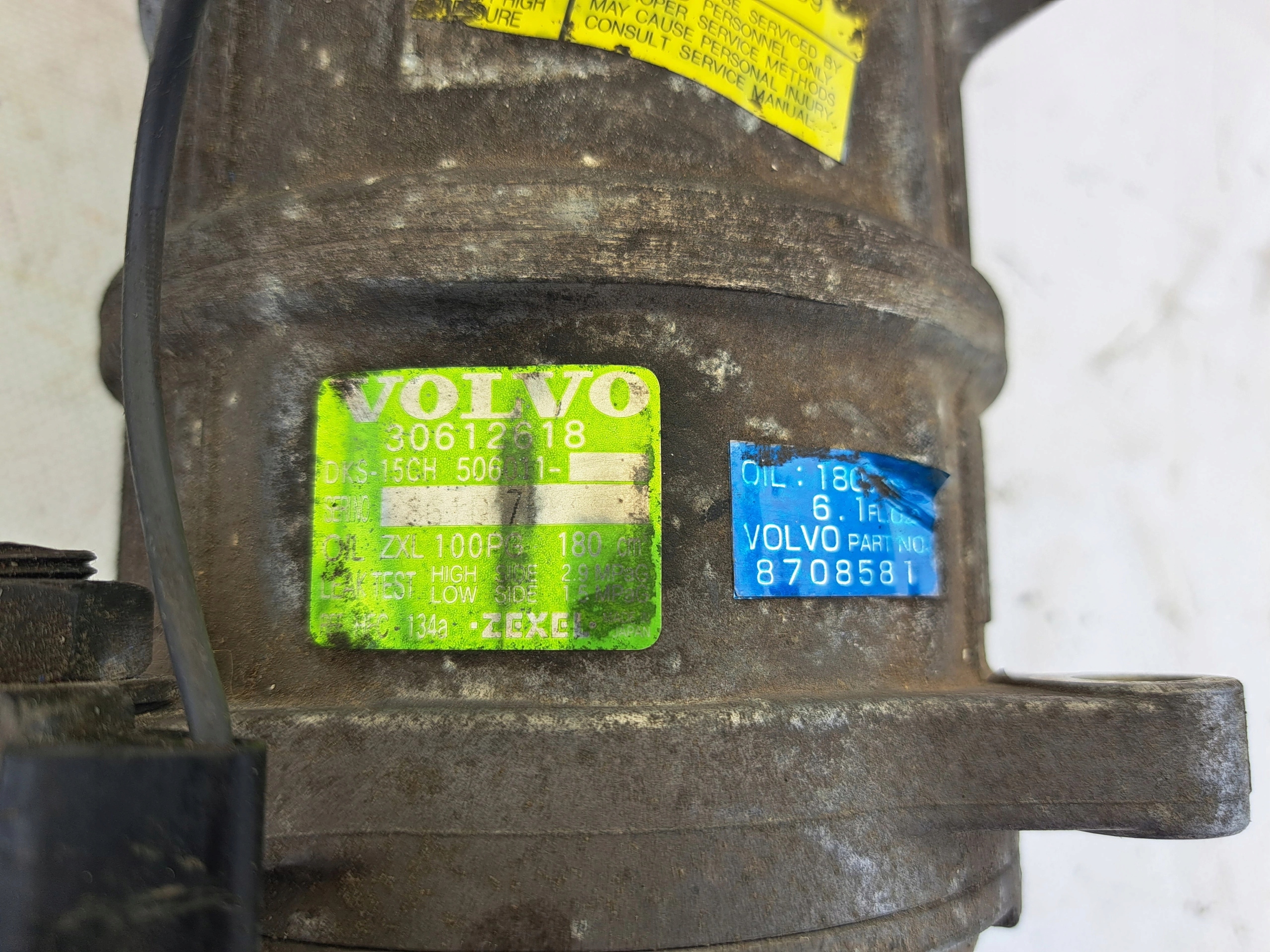 VOLVO V40 S40 30612618 Klimakompressor klimaanlage KOMP