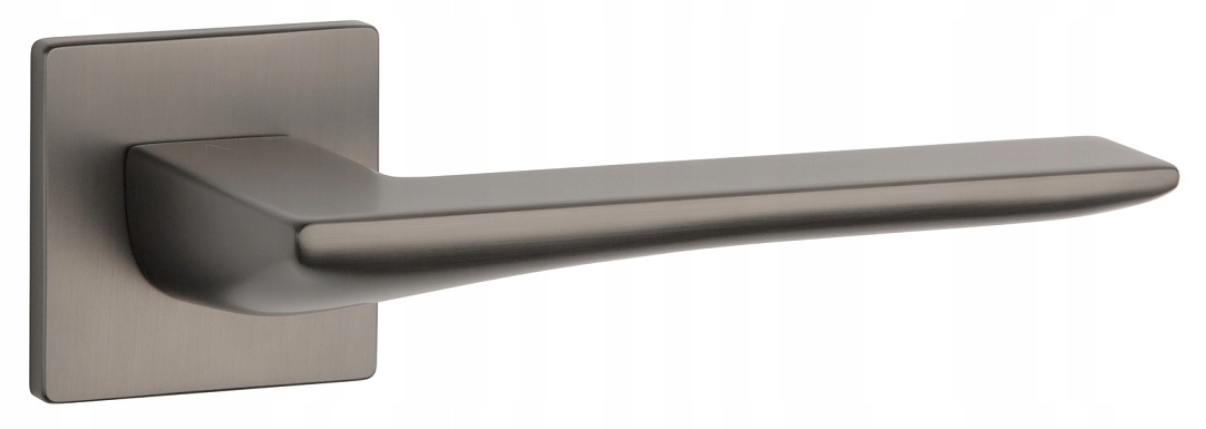 Kľučka rozeta štvorcová Iris Q Slim 5 mm grafit Aprile