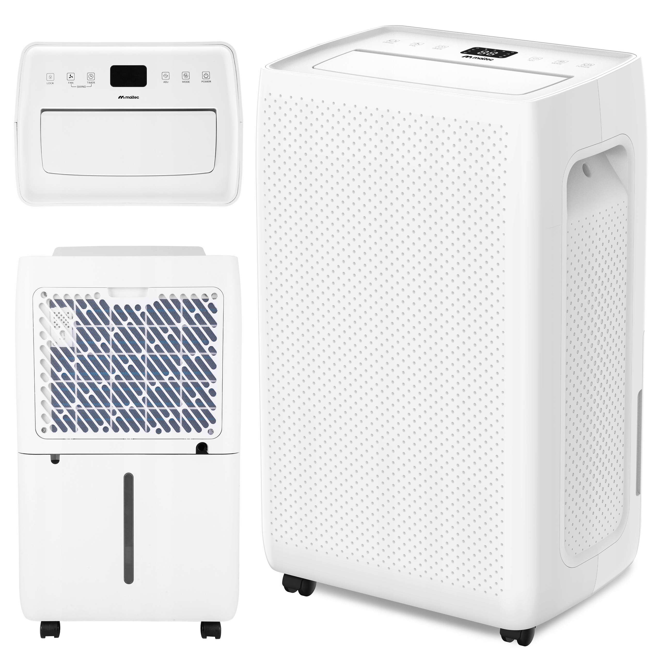 OSUSZACZ POWIETRZA POCHŁANIACZ WILGOCI CICHY WYDAJNY WiFi TIMER 20L/24H