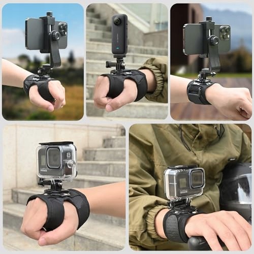SHIPEEKIN Pasek Na Rękę Do Kamer GoPro Osmo Insta360 Yi 4K EK7000 — miniatura 6