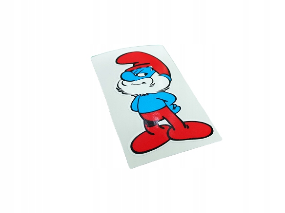 

Naklejka retro Bajkowa Smerfy Papa Smerf
