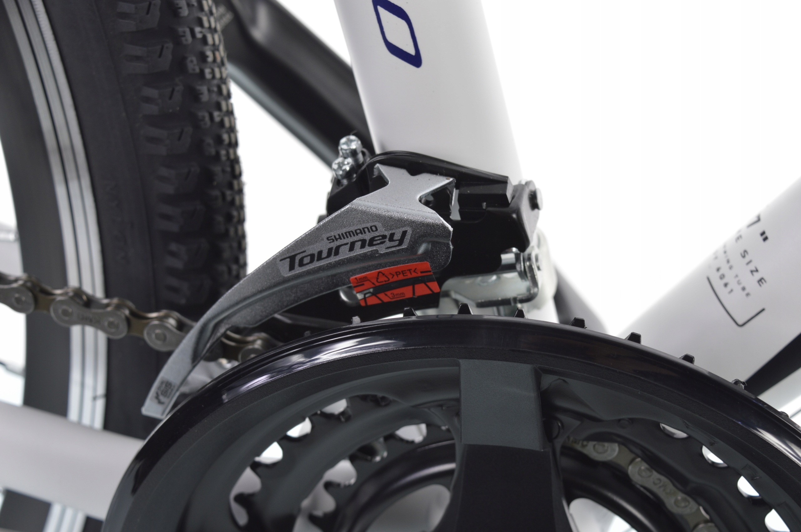 Rower Kands 28 STV-900 D17 biało-niebieski mat rama 17 cali koło 28 