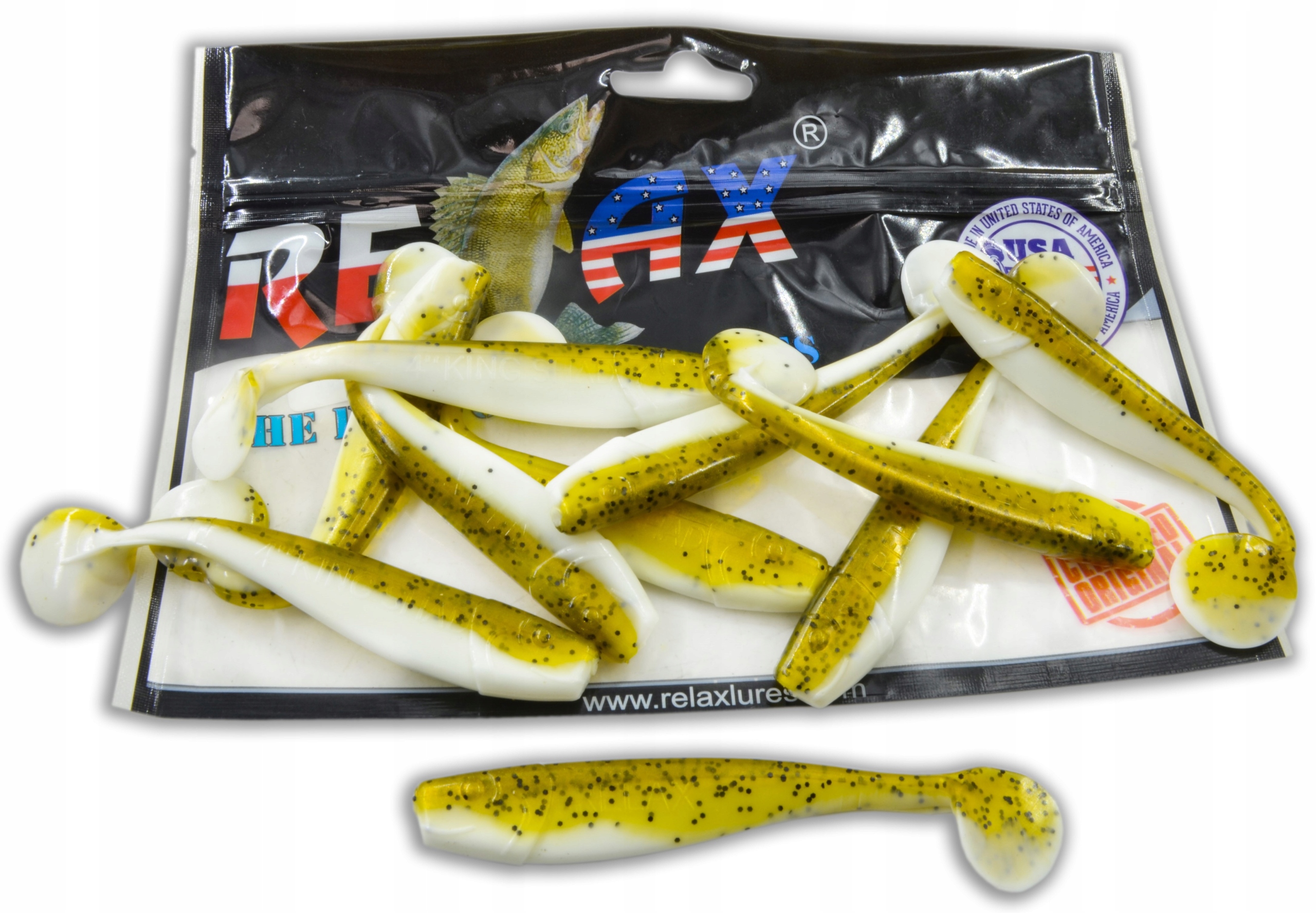 

Relax Guma Na Sandacza King Shad 4'' 11,5cm