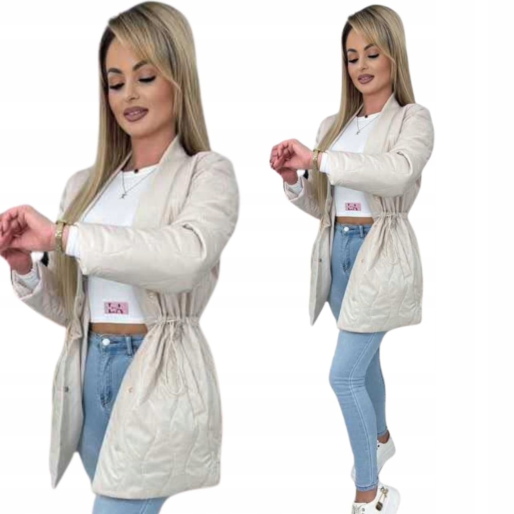 Kabátek dámský prošívaný kabát Welsatino Polska, kvalita 38 M