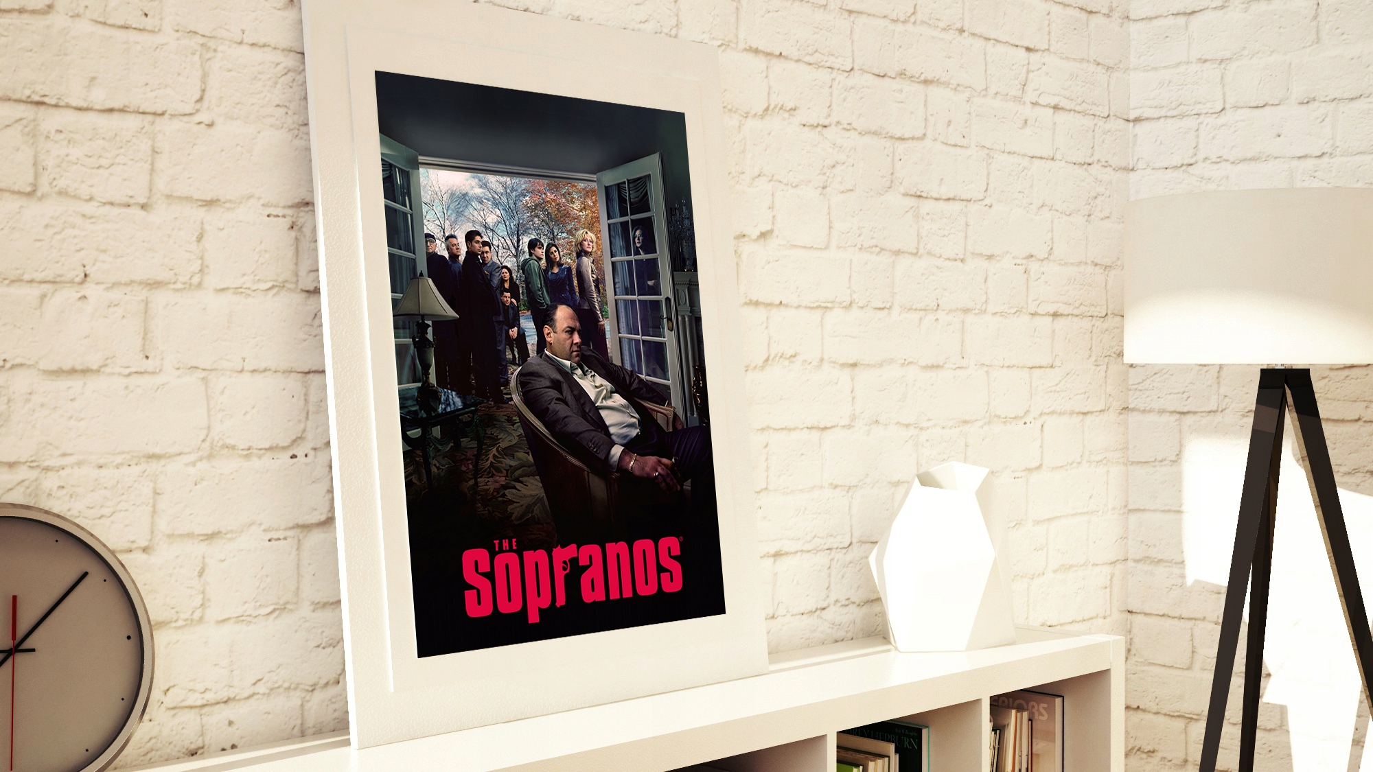 Plakat The Sopranos Rodzina Soprano Nazwa Plakat Sopranos