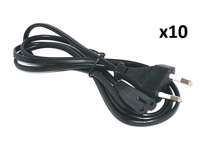 

Przewód Kabel 1,5M Zasilający Rtv Agd Tv x 10szt