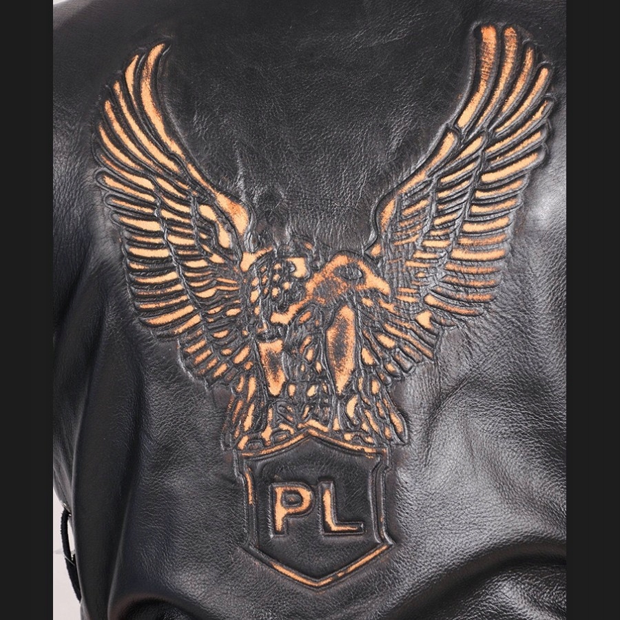 KAMIZELKA SKORZANA Z ORLEM PL KM002 Mark Other