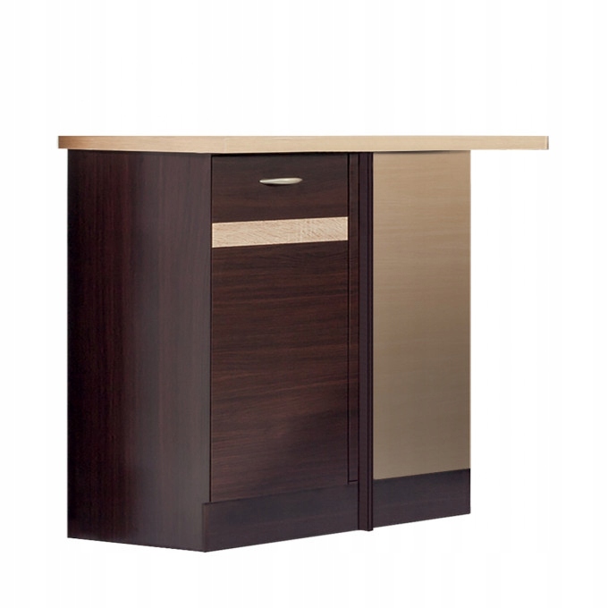 Szafka d. narożna ELIZA EZ18/D100NW dąb wenge