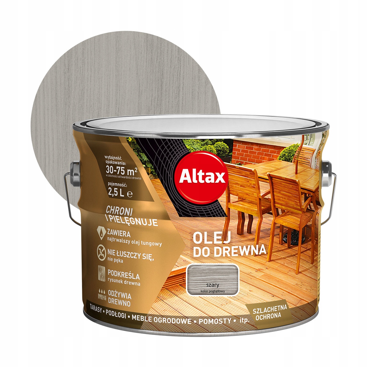 

Altax Olej 2,5L Szary
