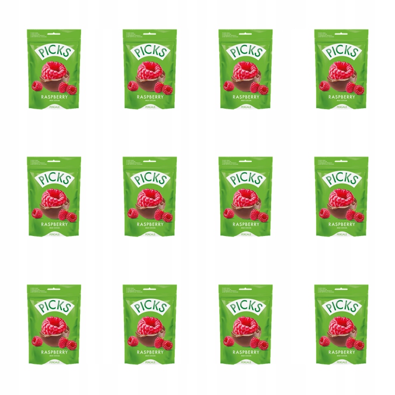 Picks Raspberry milk cocoa 90 g X12