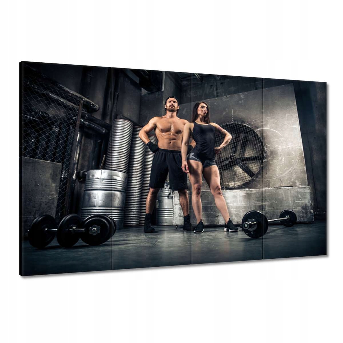 Obrazy 120x80 Sportovní pár