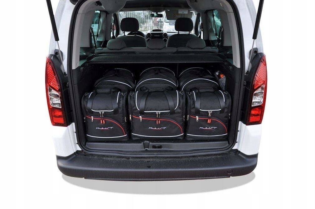 АВТОМОБИЛЬНЫЕ СУМКИ ДЛЯ PEUGEOT PARTNER II 2008+ 6 ШТ.