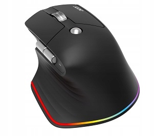 Acer Smart Fit Vertical Mouse Black, Wireless Rf 2.4GHz Bt (2x) Usb,