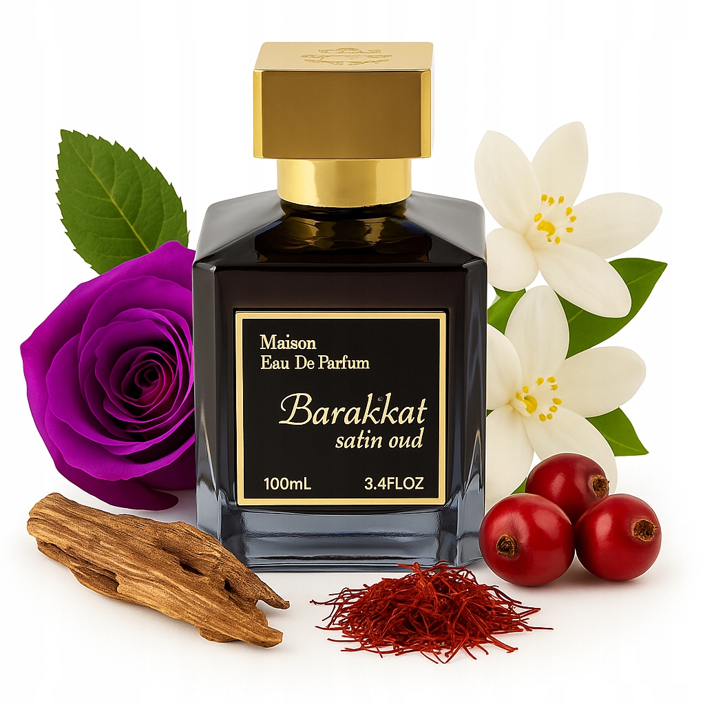 Oryginalne Perfumy Arabskie Fragrance World Satin Oud 100ml+GRATIS!