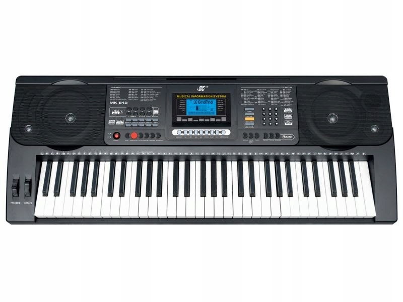 KEYBOARD ORGANY 61 KLAWISZY ZASILACZ MK-812 Marka Meike