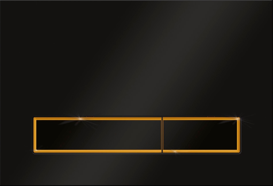 Kk-pol Splachovací Tlačítko M08 V3, Černá Matná Barva