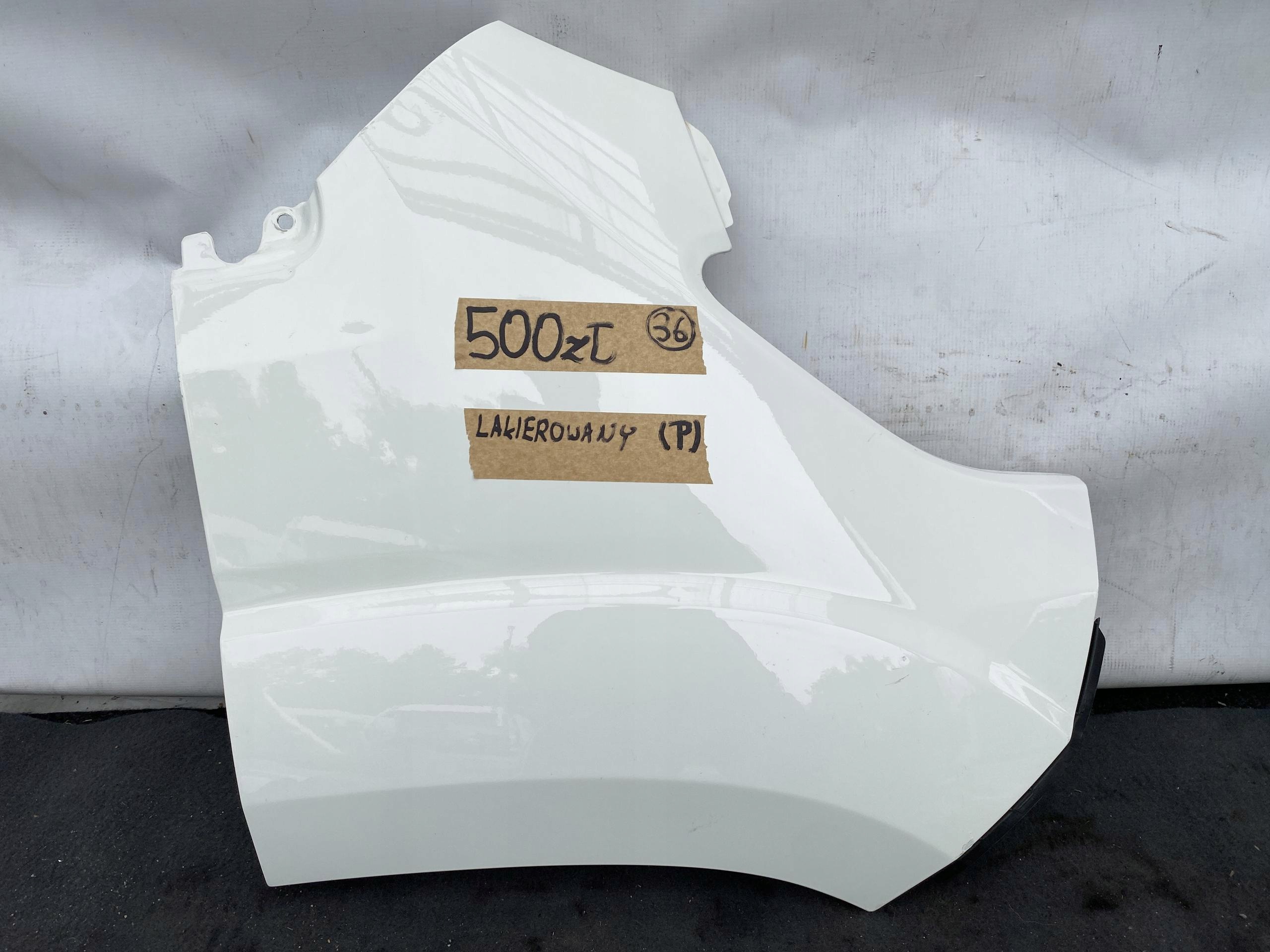 DUCATO BOXER JUMPER 14- fender front right BIALY right front