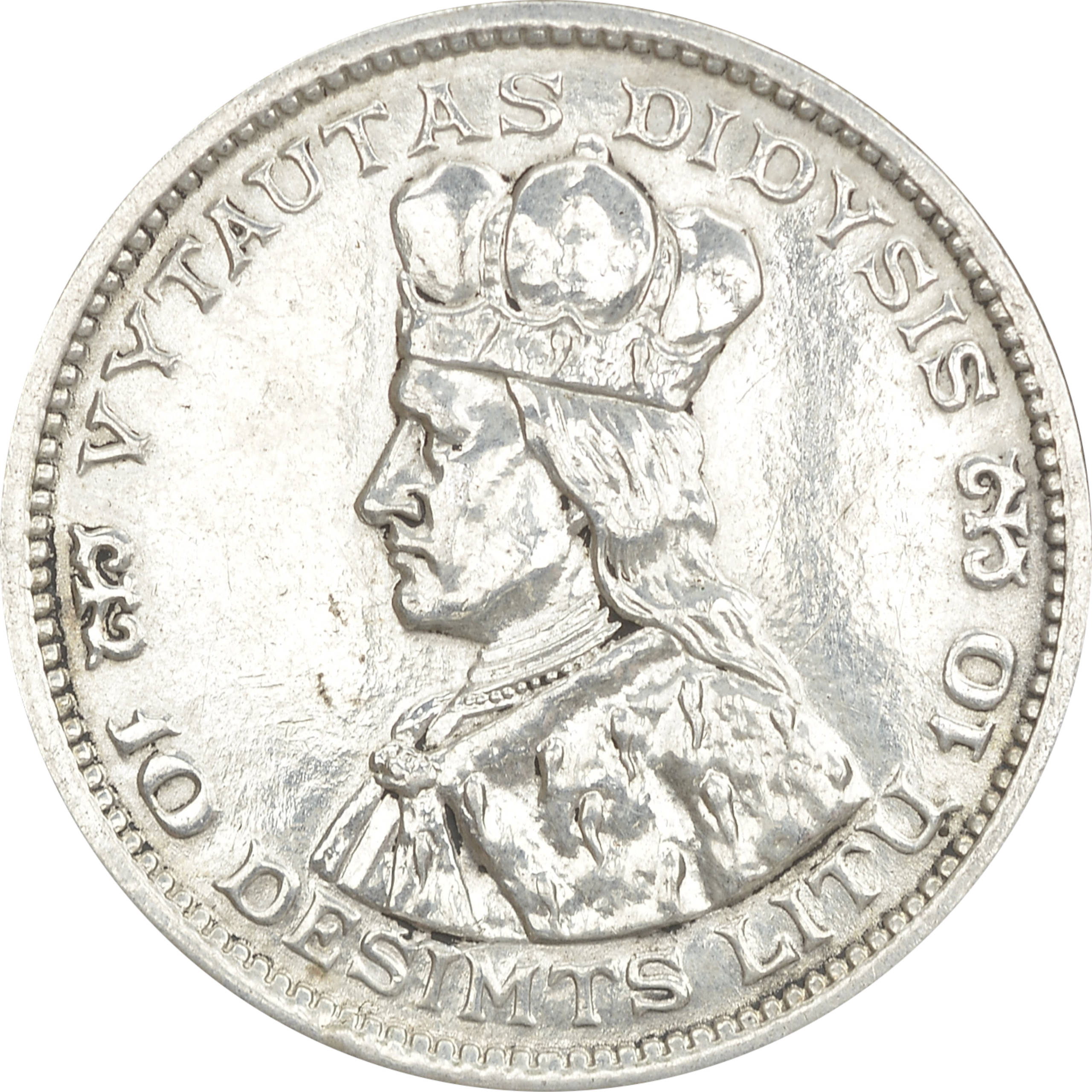 15.LITWA, 10 LITÓW 1936 KSIĄŻE WITOLD