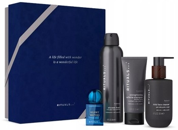 Rituals Homme Pianka 200ml Żel 200ml Szampon 70ml Edp 15ml Zestaw