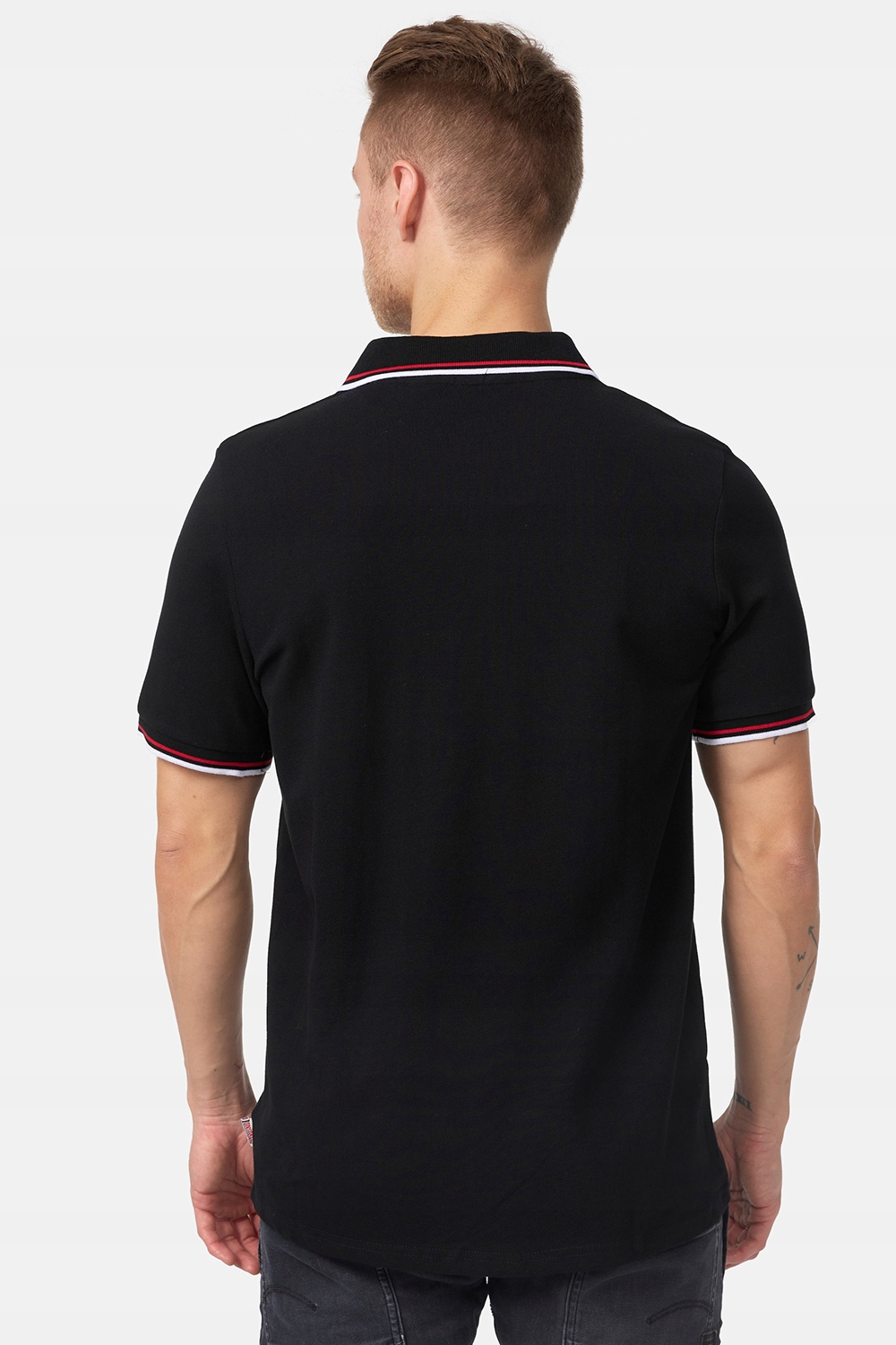 Polo Koszulka Męska Slim Fit LION L Marka Lonsdale