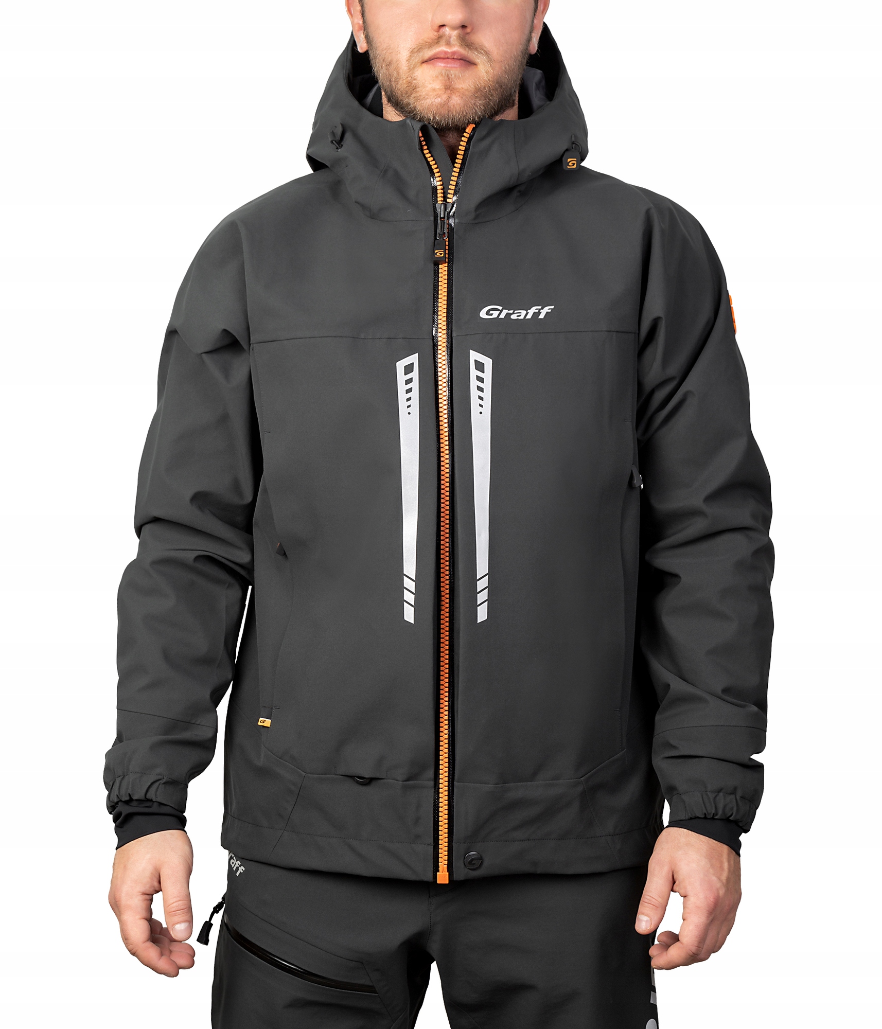 GRAFF Lekka Kurtka 607-B-2 przeciwdeszczowa r. XXL